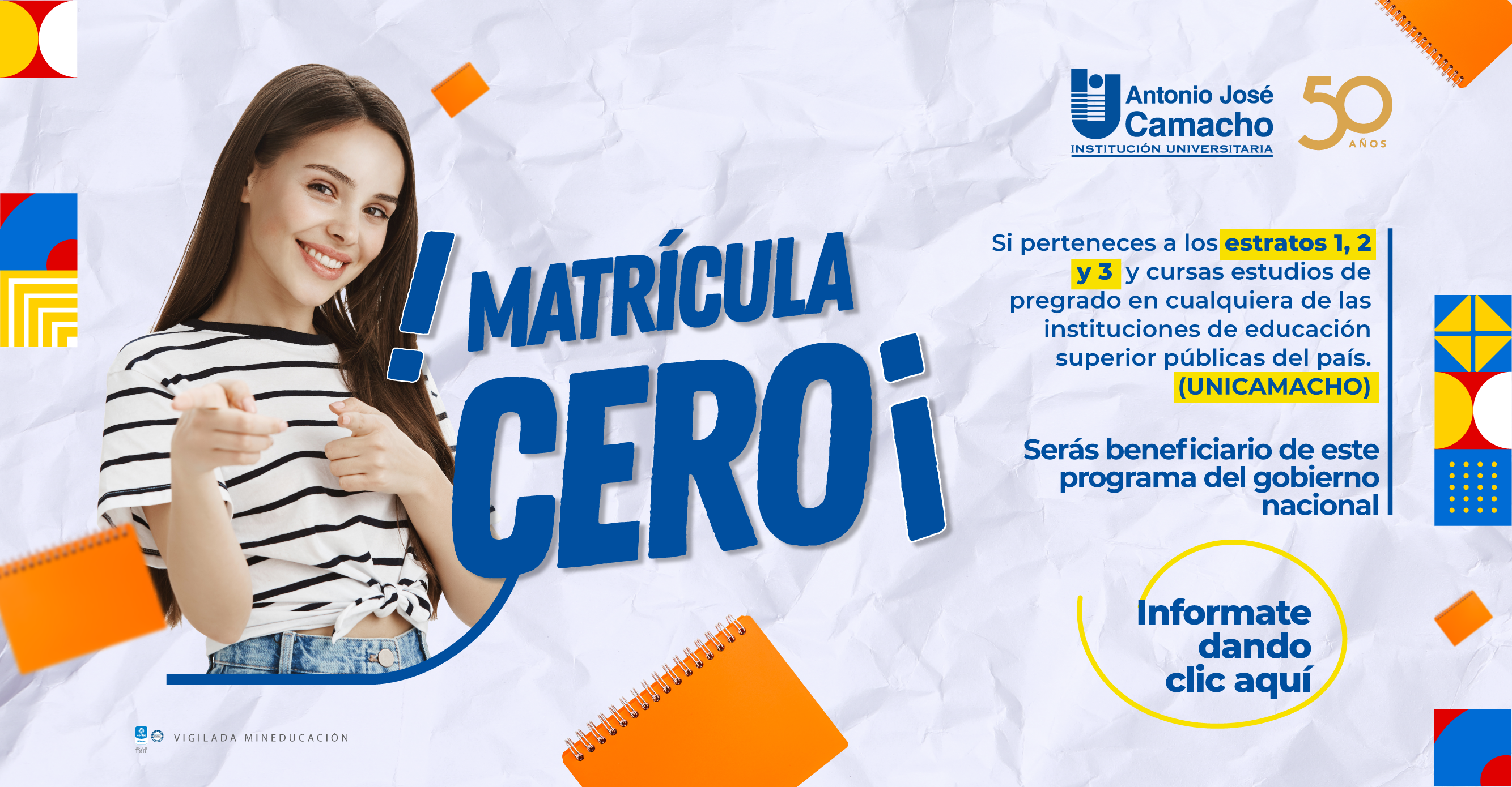UniCamacho tendrá Matrícula Cero UniCamacho tendrá Matrícula Cero