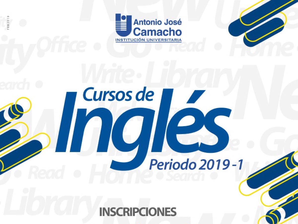 Cursos de Inglés 2019 – 1