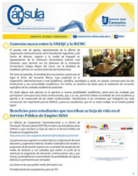 Boletín Cápsula 56