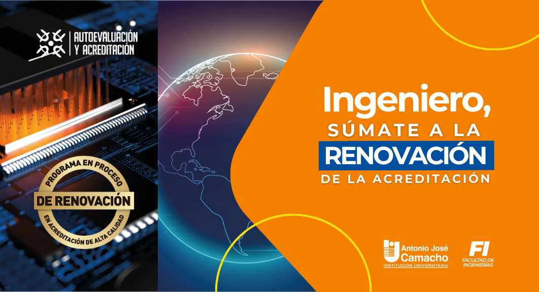 Ingeniero, súmate a la renovación de la acreditación