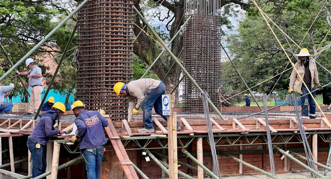Avanzan las obras del primer edificio del nuevo campus de Unicamacho