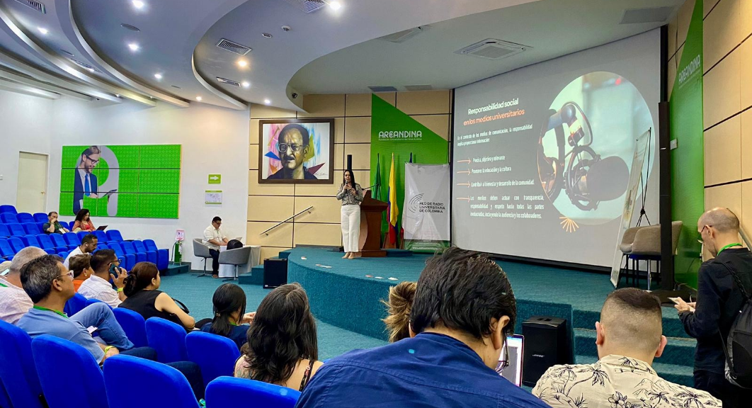 Segundo día del XXI Encuentro de la Red de Radio universitaria de Colombia en el que participa Unicamacho