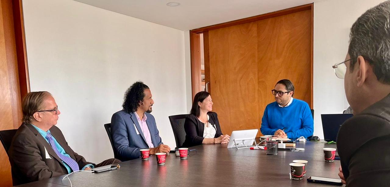 Reunión con el viceministro