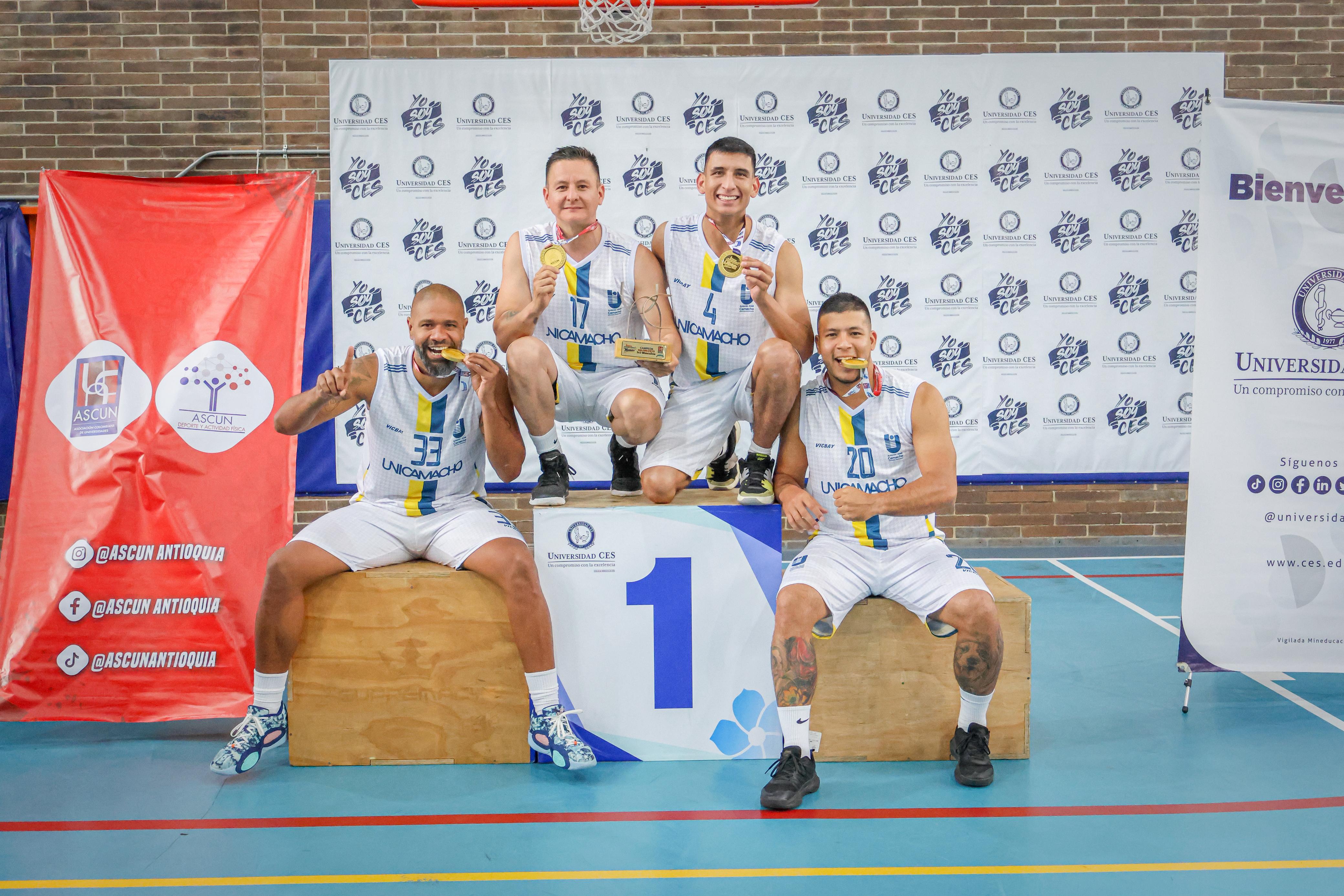 Unicamacho ganador en las competencias Ascún DAF 2025