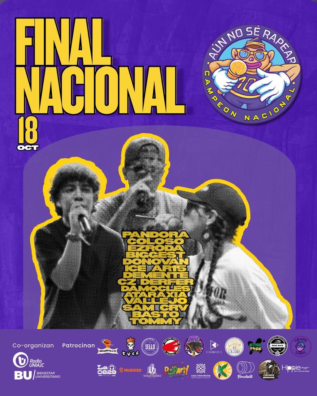 La Final Nacional de Freestyle 2025 se vivió en Unicamacho